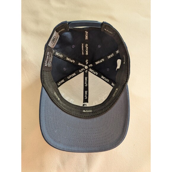 G/FORE ‘the Tap In’ Bandon Dunes Pacific Navy Snapback Logo Golf Hat Happy - Picture 6 of 7